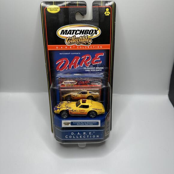 matchbox Suffern Police New York D.A.R.E. Collection NEW + FAST SHIPPING - Picture 1 of 7